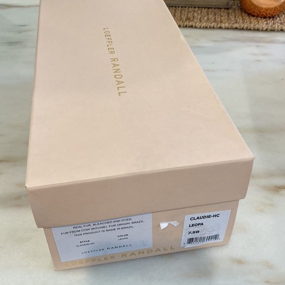 Loeffler Randall Claudie leopard slides - Picture 4 of 4